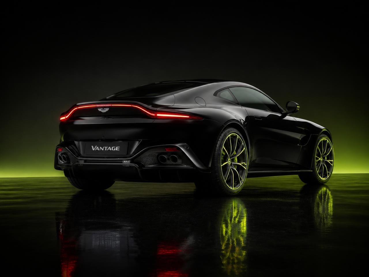 Black performance coupe in a rental fleet